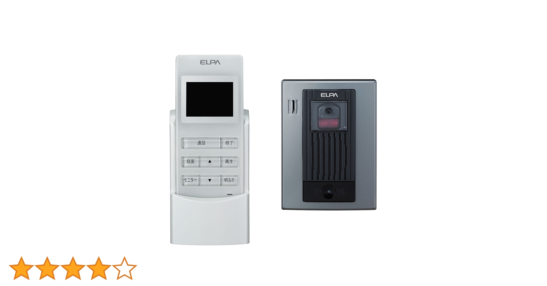 Amazon | ELPA ワイヤレステレビドアホン WDP-100
